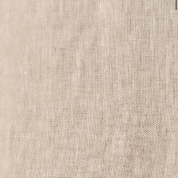 REFORMATION  
Gitane Linen Square Neck Smocked Slit Dress Oatmeal M - Picture 5 of 5